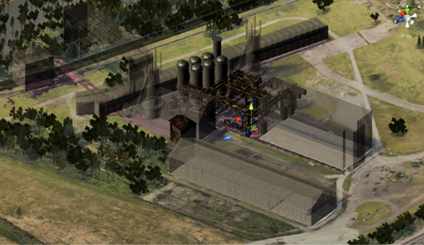 Virtual Model of Carrie Furnace