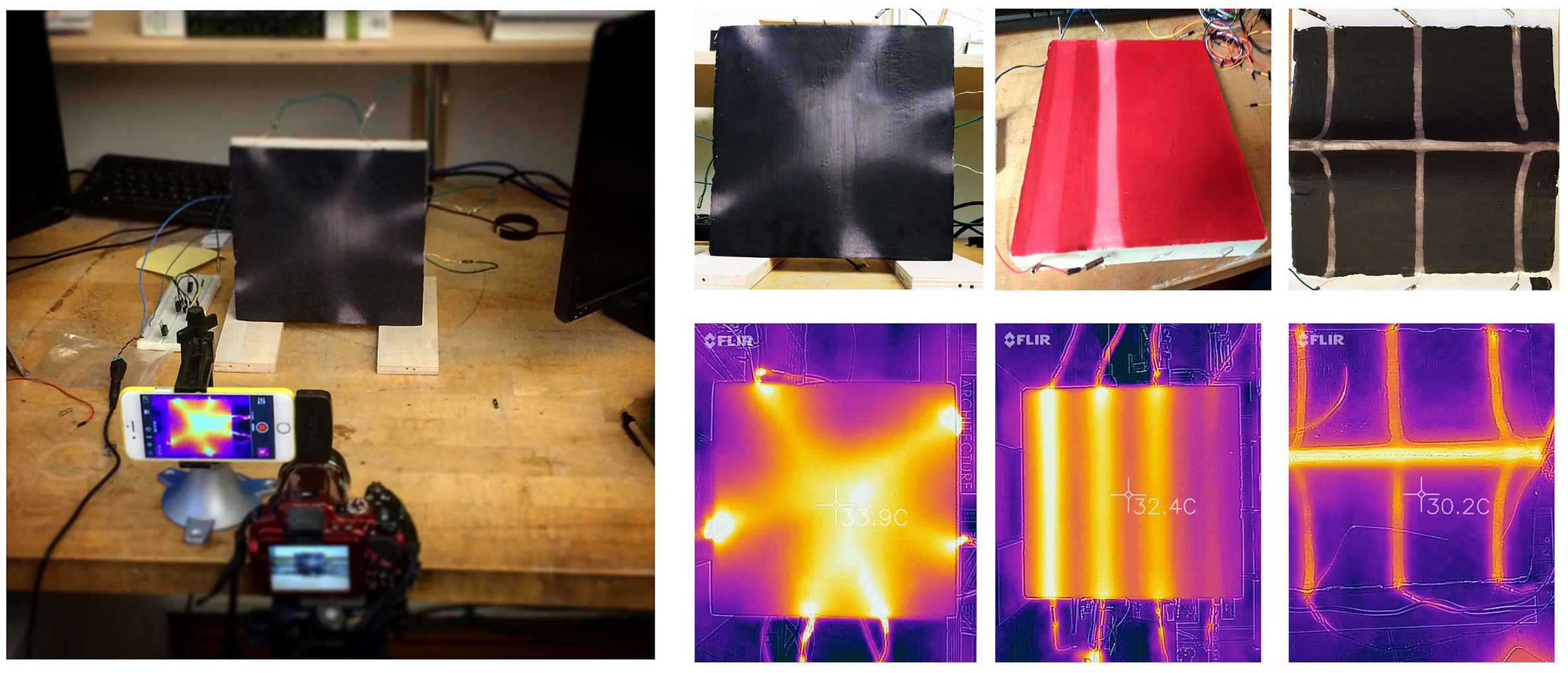 Evaluating the thermal performance of initial prototypes